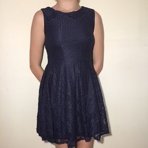 Navy Blue She + Sky dress.